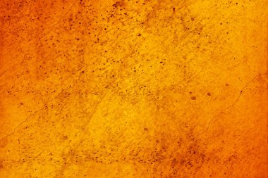 turuncu beton arka plan, eski grunge alçı duvar