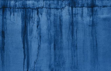 mavi beton arka plan, eski grunge alçı duvar