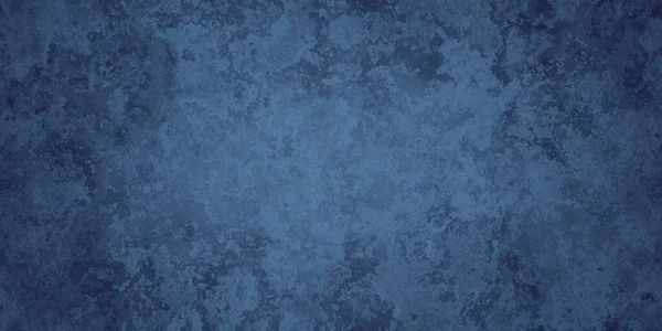 Abstraktní Modré Betonové Pozadí Grungy Omítka Zeď — Stock fotografie