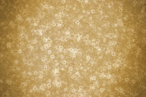 Fondo Vintage Navidad Con Copos Nieve Textura Papel Viejo — Foto de Stock