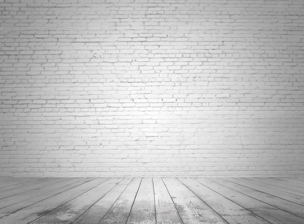 Gray Interior Brick Wall White Background — Stock Photo, Image