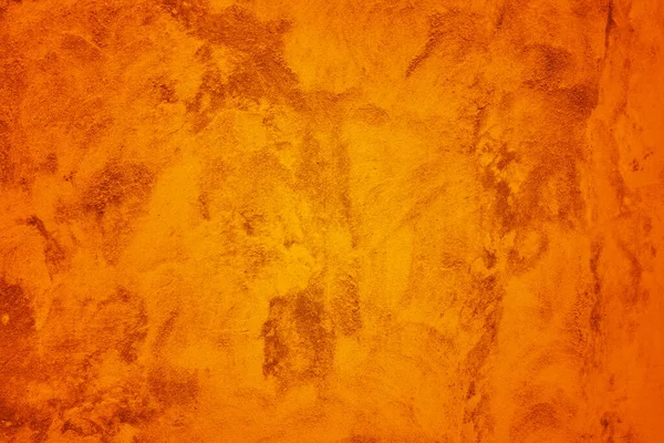 Orange Concrete Background Old Grunge Plaster Wall — Stock Photo, Image