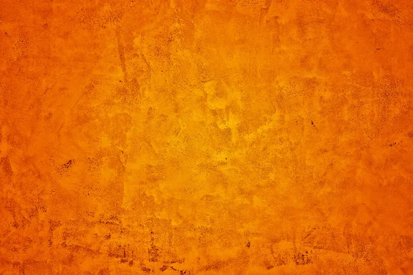 Fond Béton Orange Vieux Mur Plâtre Grunge — Photo