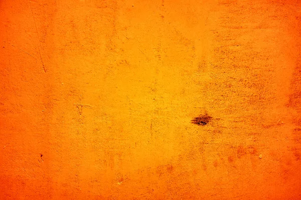 オレンジコンクリートの背景古いグランジ石膏壁 — ストック写真