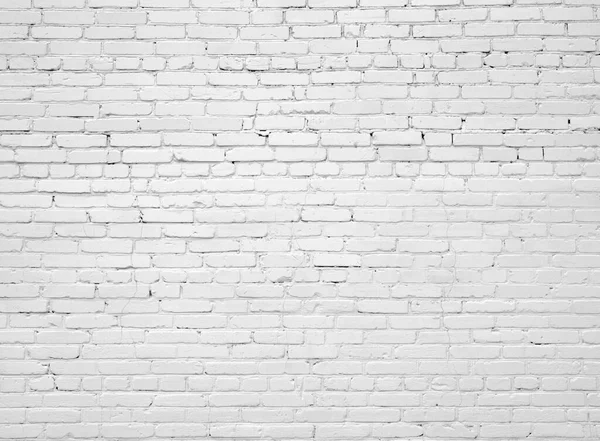 White Brick Wall Grey Background — Stock Photo, Image