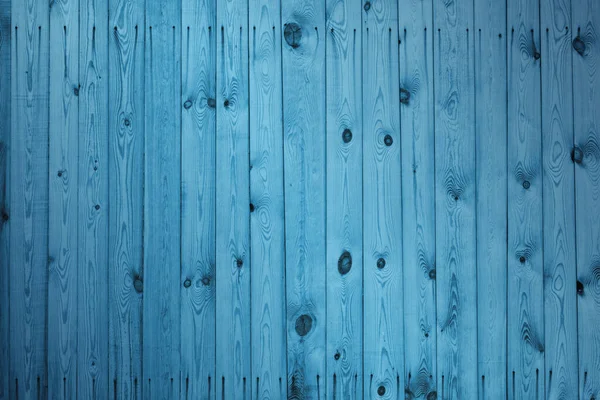 Vecchio Muro Legno Sfondo Blu — Foto Stock