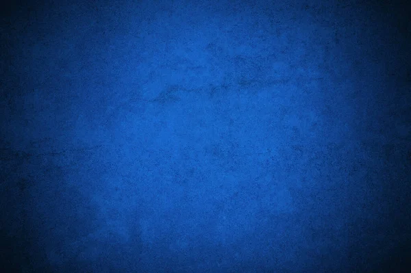 Blue Concrete Background Old Grunge Plaster Wall — Stock Photo, Image