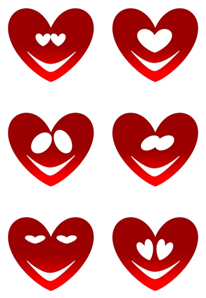 Love smiles — Stock Vector