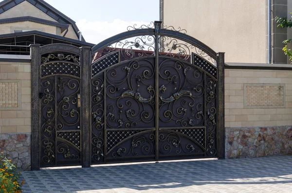 Ron Gate Gate Decorative Elements — Stock Photo, Image