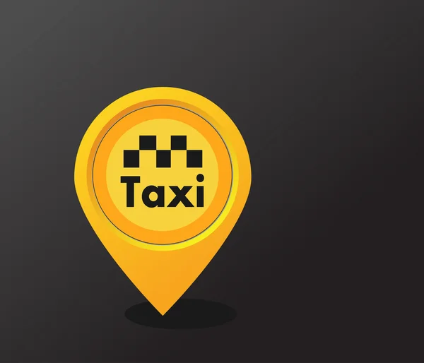 Pointeur TAXI — Image vectorielle