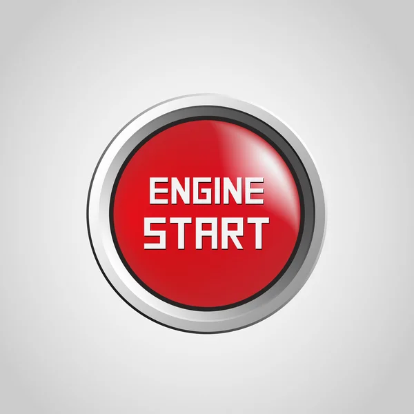 Engine start — Stock Vector