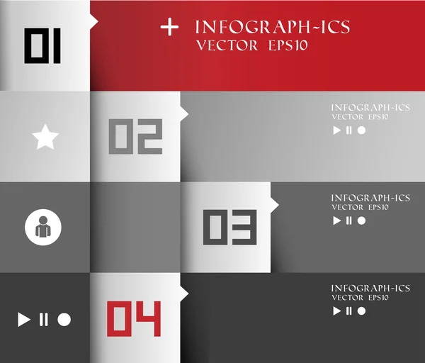 Infografía moderna — Archivo Imágenes Vectoriales