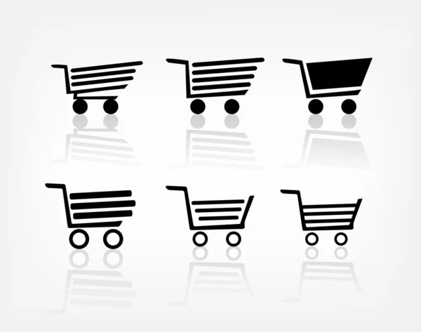 Carrito de compras — Vector de stock