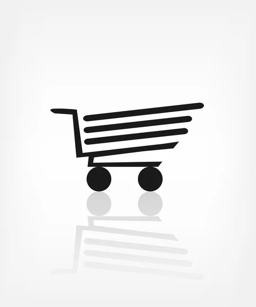 Vector Icono del carrito de compras — Vector de stock