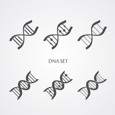 DNA Icons set