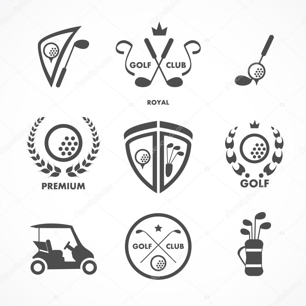 Golf sign and symbols