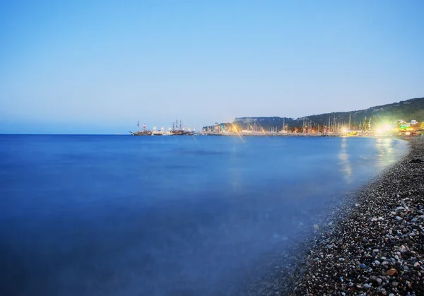 Beautiful resort beach — Stock Photo, Image