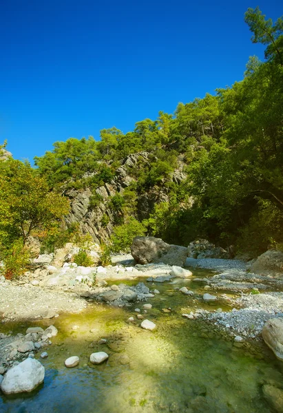 Valle idilliaca — Foto Stock