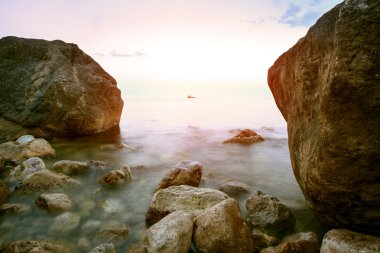 alacakaranlıkta manzarası