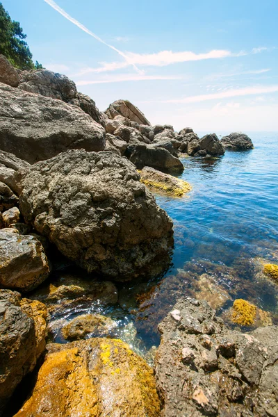 Kliffen en kustlijn — Stockfoto