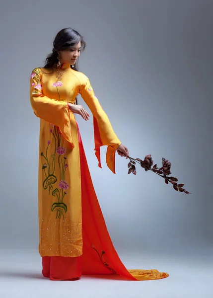Young elegant asian woman — Stock Photo, Image