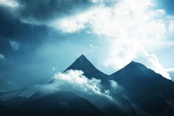 Grossglockner montaña — Foto de Stock