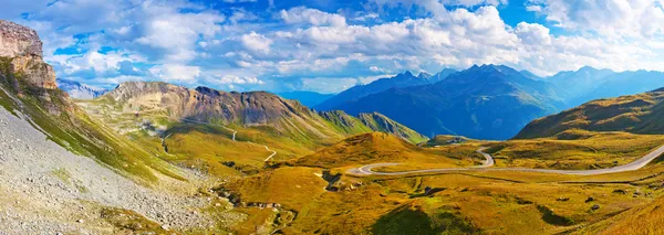 Panorama van de Alpen — Stockfoto