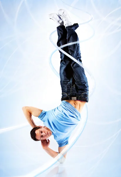 Young man modern dance Stock Picture