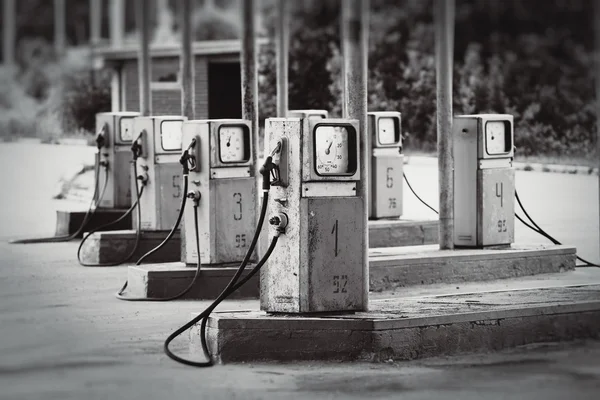 Old fueling station — Stock Photo, Image
