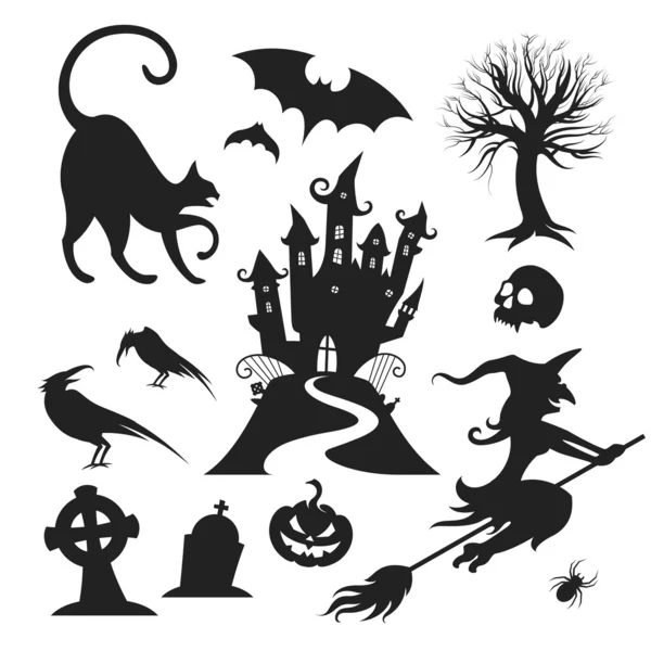 Banners de Halloween Vetores De Stock Royalty-Free