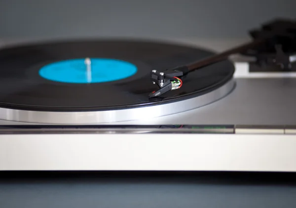 Analogové stereo gramofon vinyl gramofon — Stock fotografie