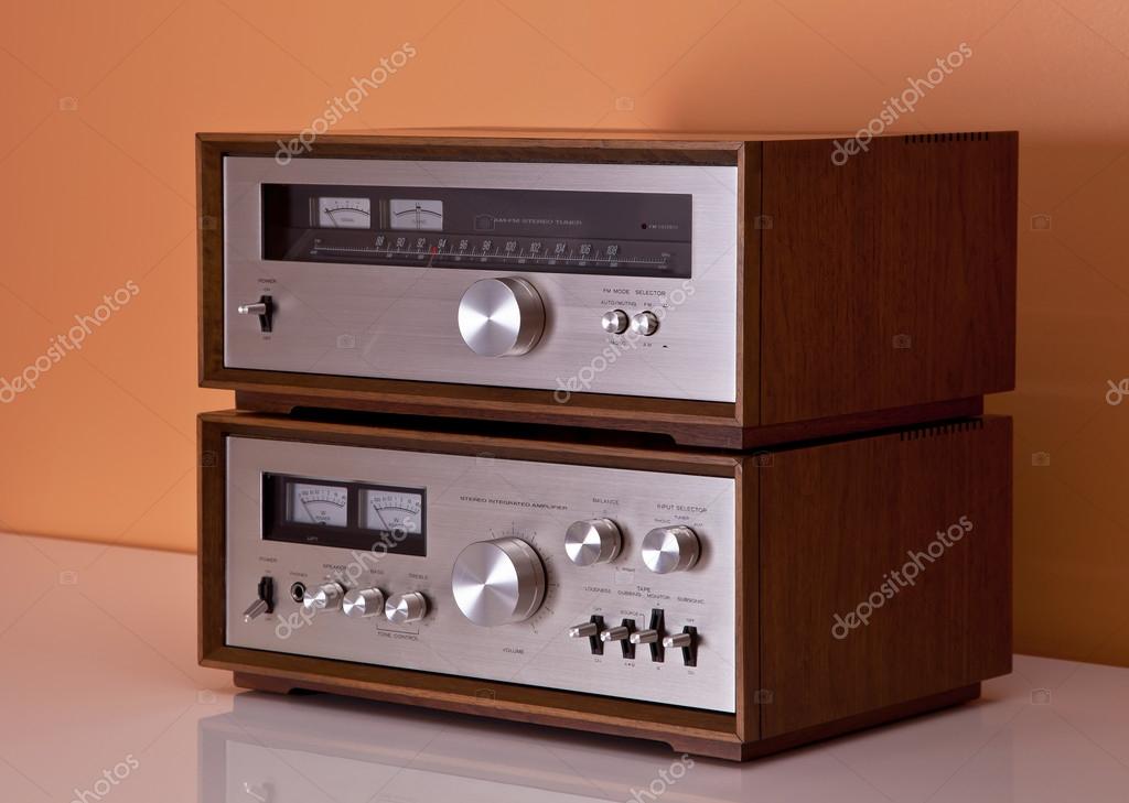 Vintage Hi Fi Stereo Amplifier And, Vintage Hi Fi Cabinets