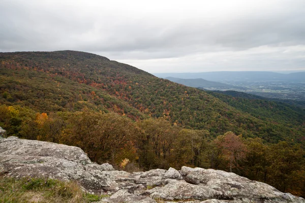 Appalachian Mountians Autumn Fall Landscape — Stock Photo, Image