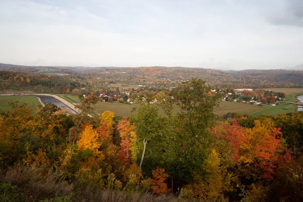 Autumn mountain rural landscape — Stock Photo, Image