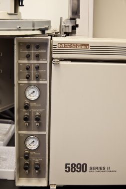 Chemistry Lab Equipment Gas Chromatograph clipart