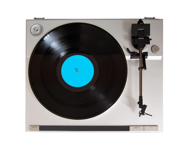 Analogové stereo gramofon vinyl gramofon yamaha p-200 — Stock fotografie