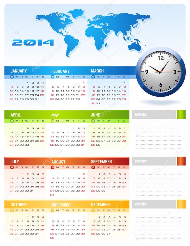 2014 Corporate Calendar