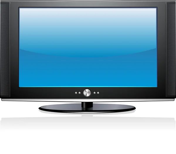 Flat Plasma LED LCD Display TV Screen — Stock Photo, Image