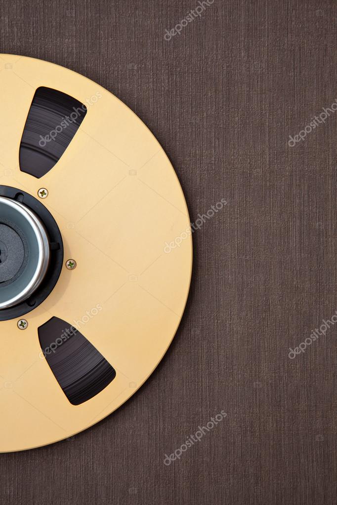 Professional audio metal reel Stock Photo by ©vittore 26825957
