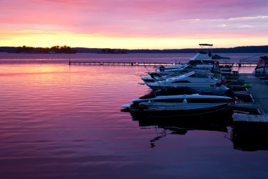 st. lawrence Nehri, ABD üzerinde dramatik şafak