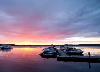 st. lawrence Nehri, ABD üzerinde dramatik şafak