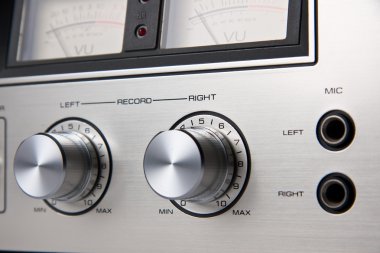 stereo kaset kaset deck analog kontroller vintage