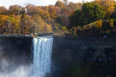 Amerika buffalo Niagara falls sprey sonbahar görünümü