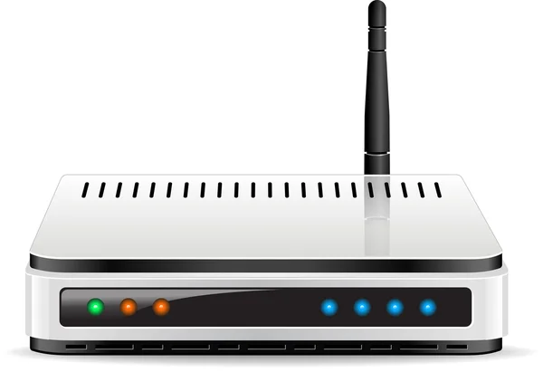 Vettore router Wi-Fi — Vettoriale Stock