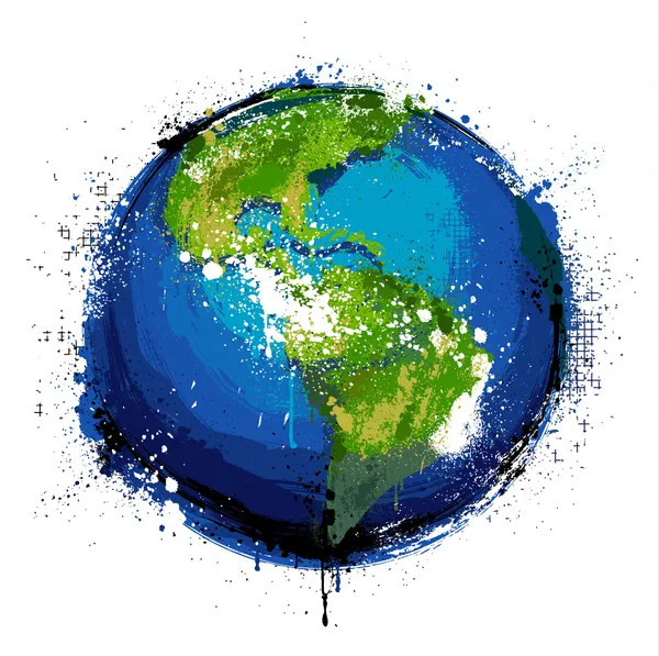 Planet Earth — Stock Vector