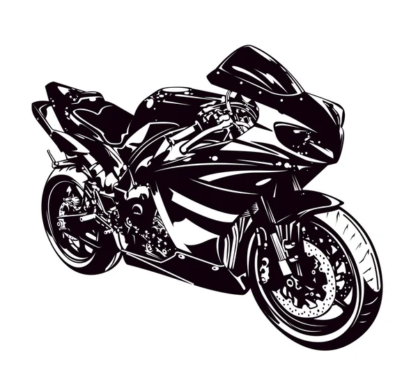 Moto deportivo — Vector de stock