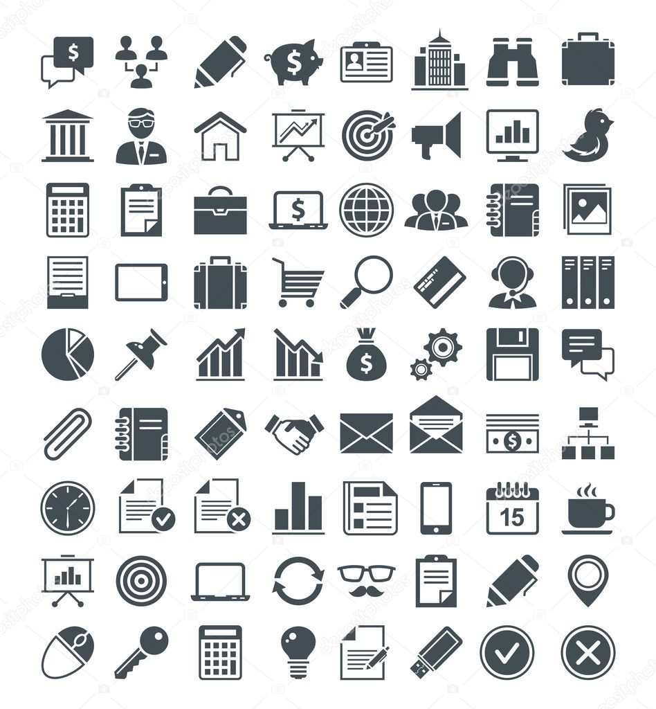 Set of usefull vector icons