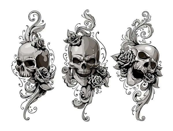 Bob Tyrrells Night Gallery  Tattoos  Skull  Skull on Jose