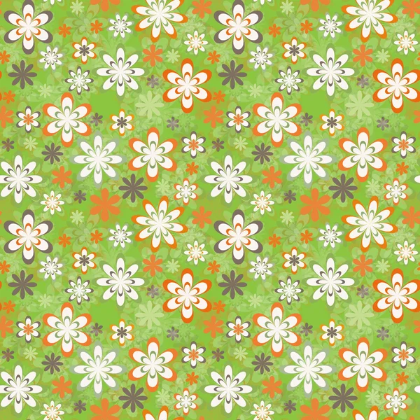 Seamless flowers background — Stock Photo, Image