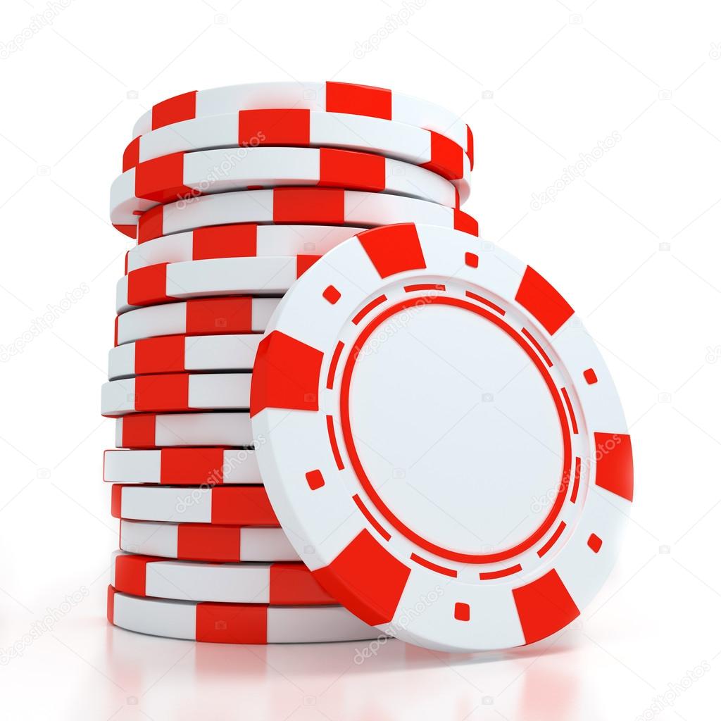 Simple Colored Casino chips